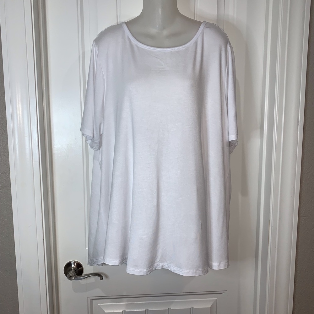 Lane Bryant Plus Size White Top NWOT